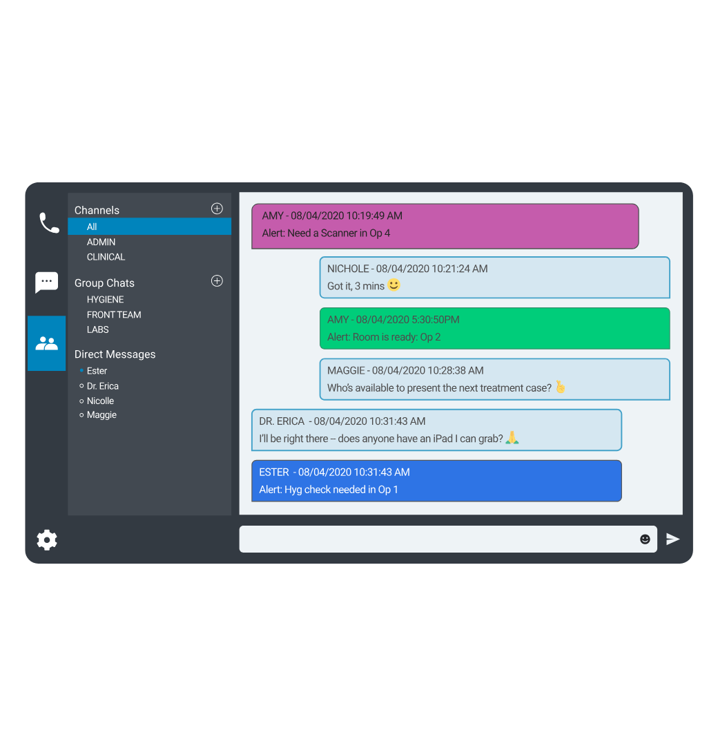 Intraoffice chat with Flex Dental (1)
