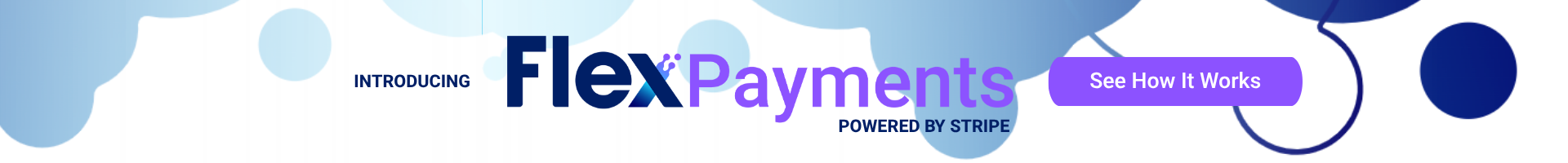 FlexPayments Homepage bar